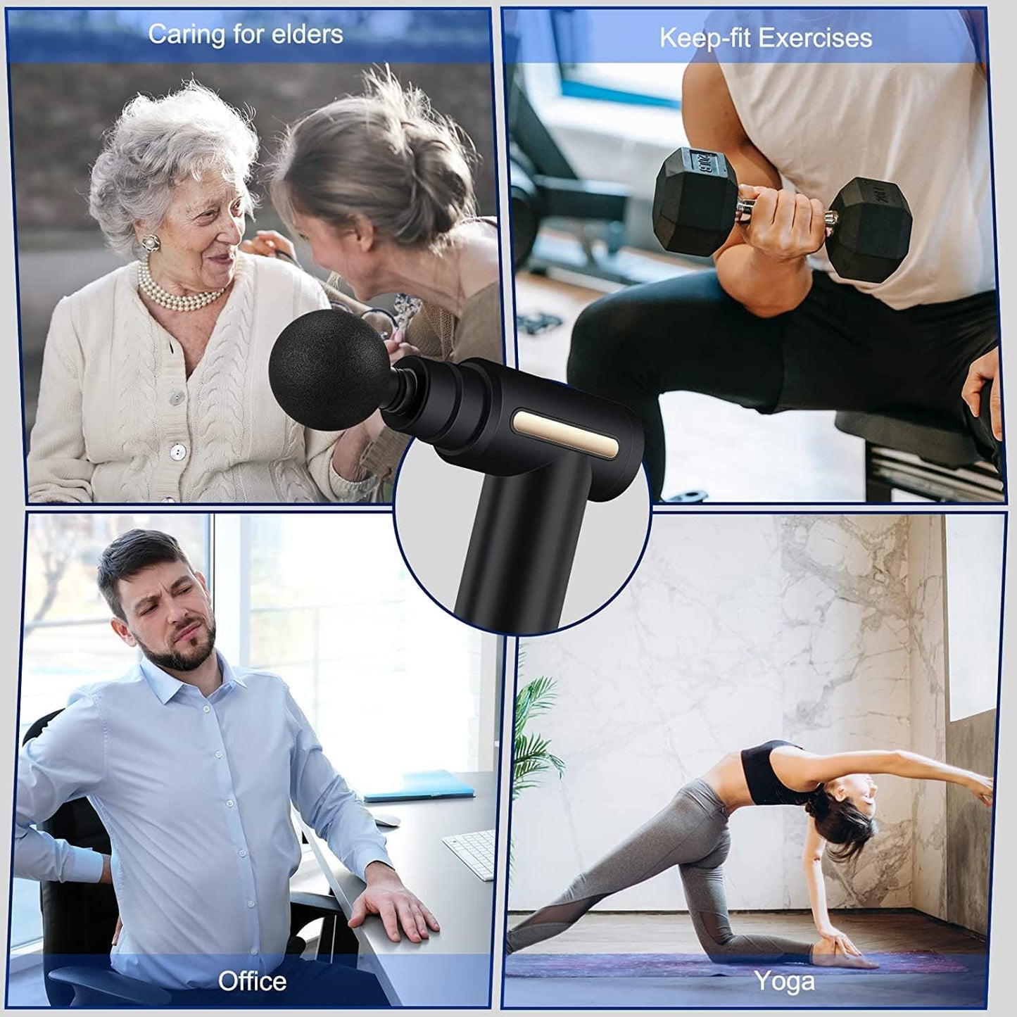 Pistolet de Massage Musculaire Intelligent