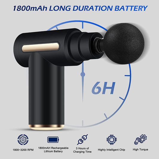 Pistolet de Massage Musculaire Intelligent
